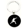 Bassin And Brown Fencing Keyring - Black/White