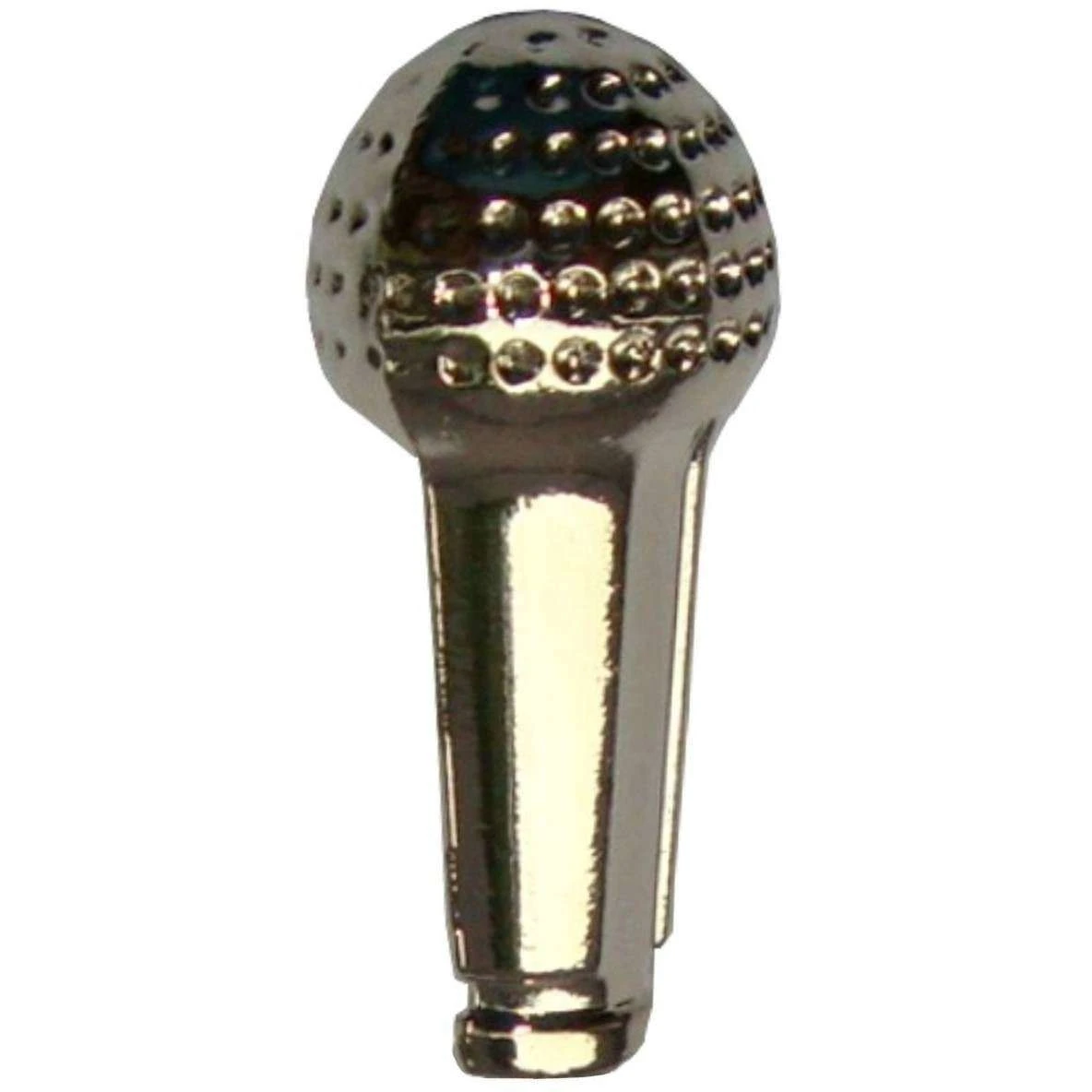 Bassin And Brown Microphone Key Ring - Silver - Image 2