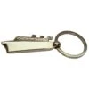 Bassin And Brown Ship Keyring - Silver
