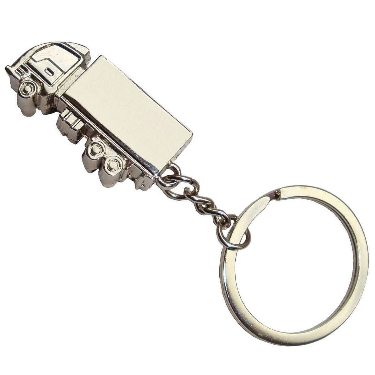 Bassin And Brown Truck Key Ring - Silver - Image 2