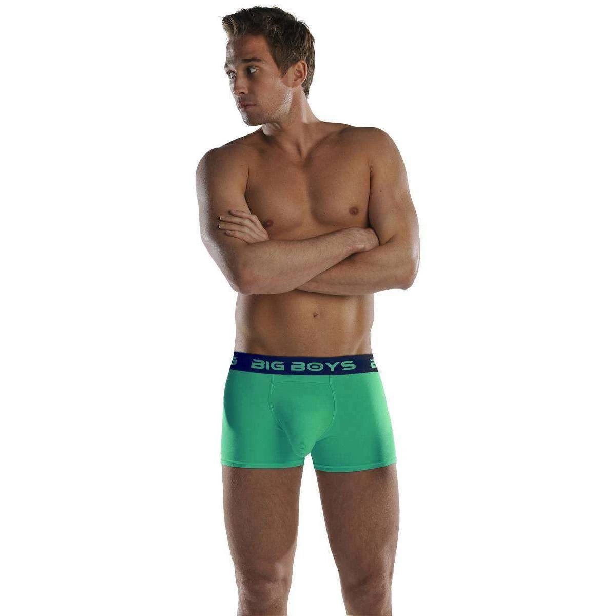 Big Boys Boxer Briefs - Green - Image 3