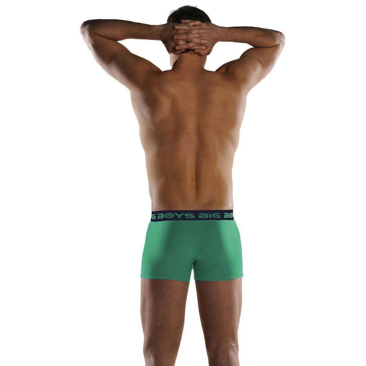 Big Boys Boxer Briefs - Green - Image 4