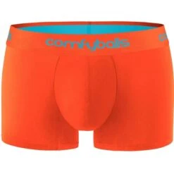 Comfyballs Performance Regular Boxer - Sunset Orange/Blue