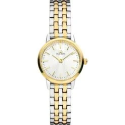 Danish Design Akilia Mini Link Watch - Silver/Gold/White