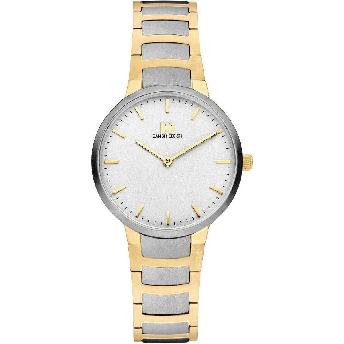 Danish Design Faro Watch - Silver/Gold/White