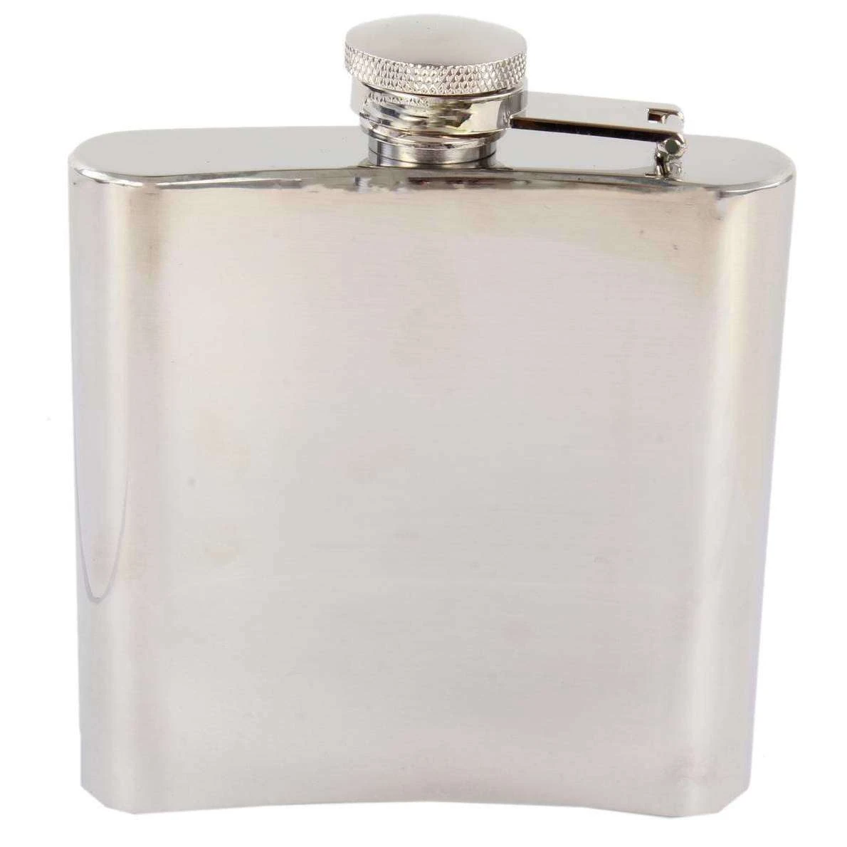 David Van Hagen Horse Racing 6oz Hip Flask - Silver - Image 4