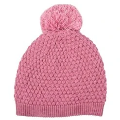 Dents Bubble Textured Knit Beanie - Orchid Purple