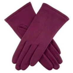 Dents Ginny Single Point Gloves - Hot Pink