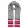 Dents Plain Knitted Multi Scarf - Dove Grey