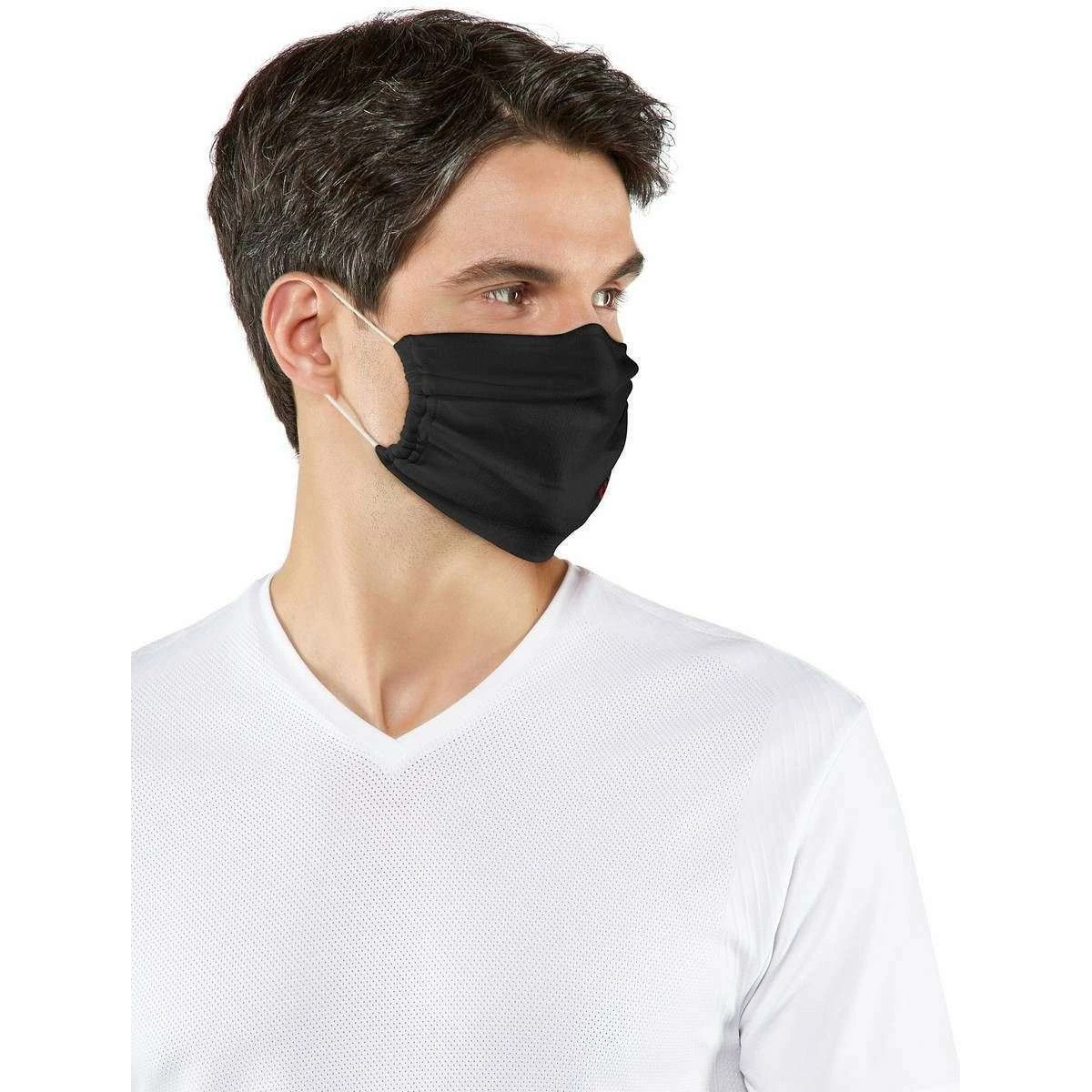 Falke 2 Pack Face Mask - Black - Image 3