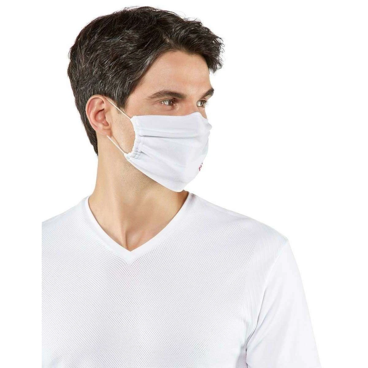Falke 2 Pack Face Mask - White - Image 3
