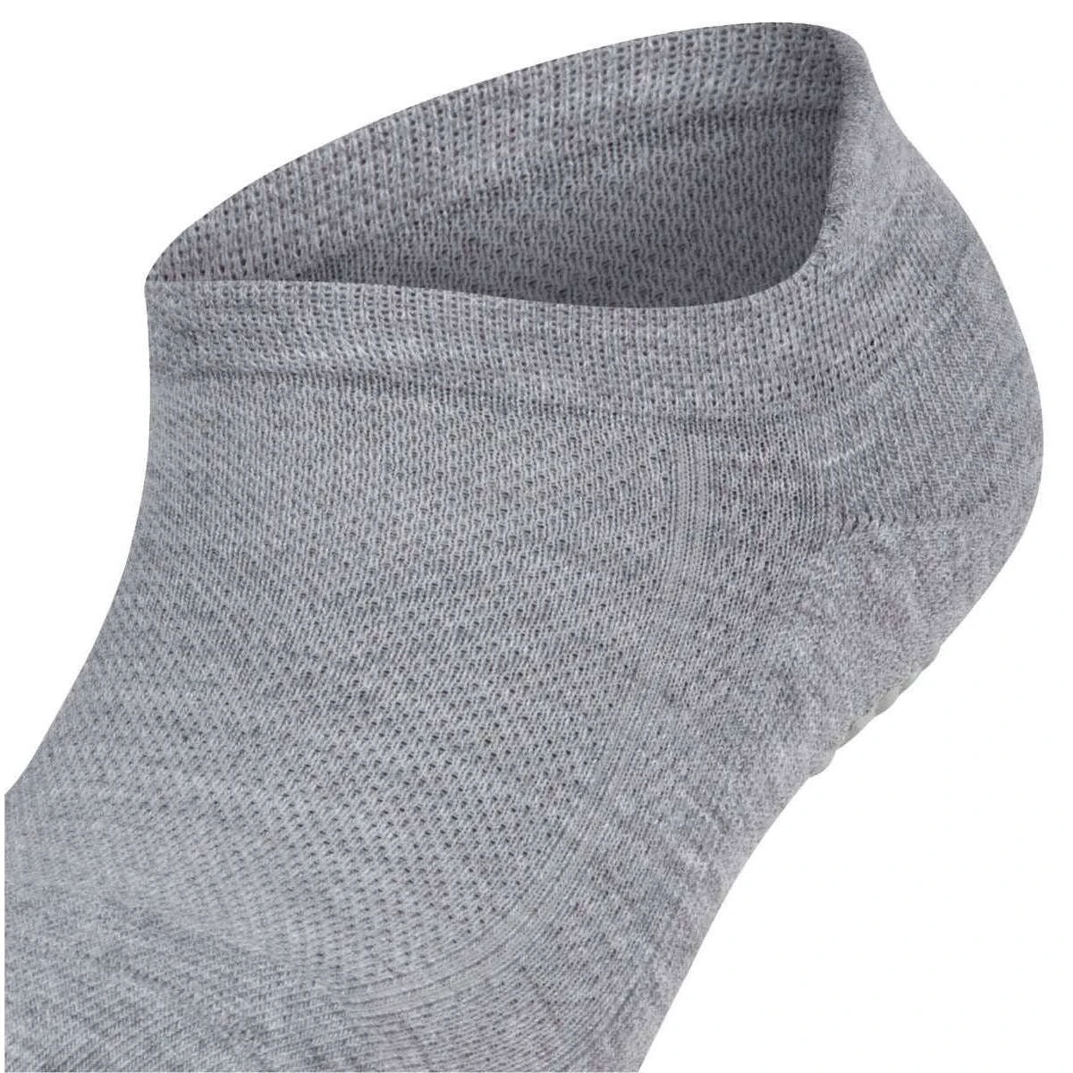 Falke Cool Kick Sneaker Socks - Light Grey Marl - Image 6