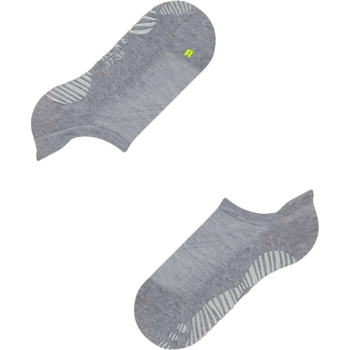 Falke Cool Kick Sneaker Socks - Light Grey Marl - Image 7