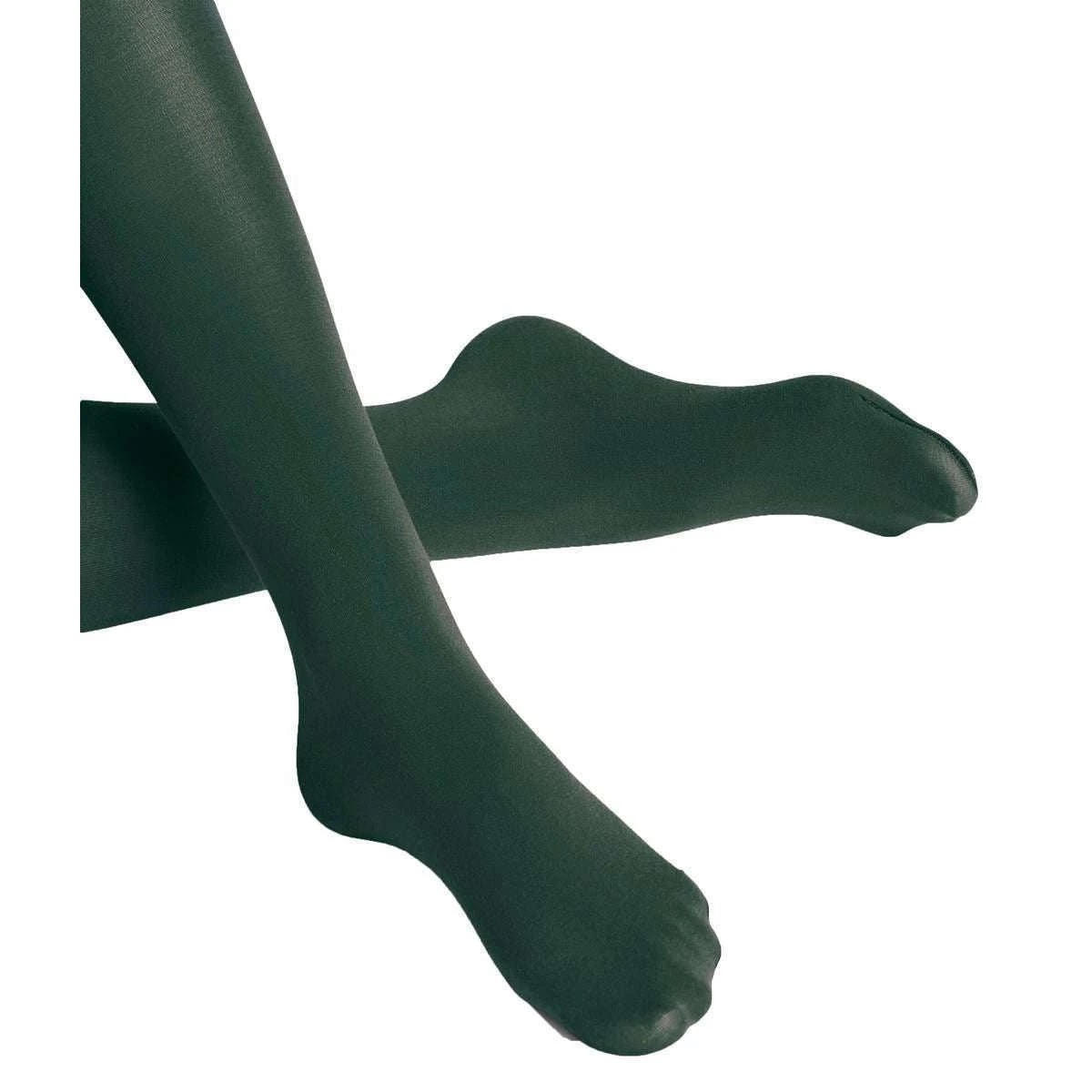 Falke Cotton Touch Tights - Pine Grove Green - Image 6