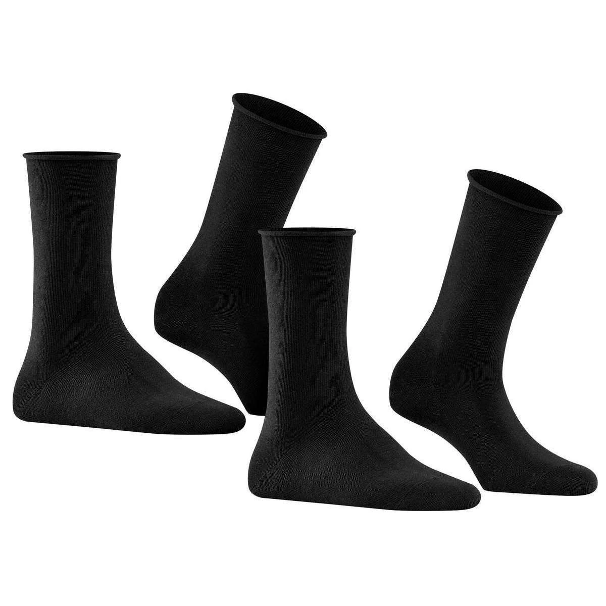Falke Happy 2-Pack Socks - Black - Image 2