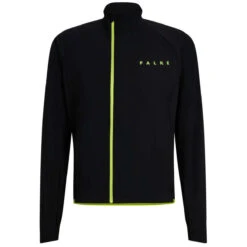 Falke Light Biking Jacket - Black/Lime Green