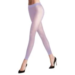 Falke Matt Deluxe 30 Denier Leggings - Lavender