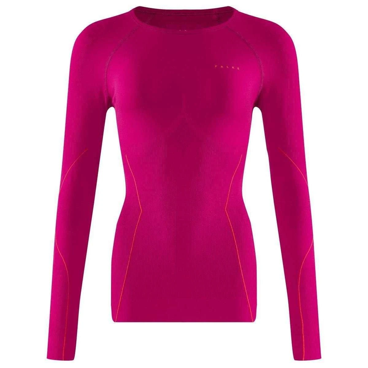 Falke Maximum Warm Long Sleeve Shirt - Berry Pink - Image 3