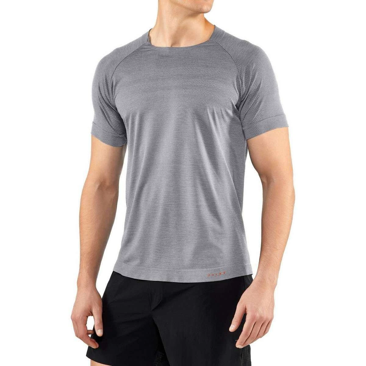 Falke Performance Core Speed T-Shirt - Grey Heather - Image 2