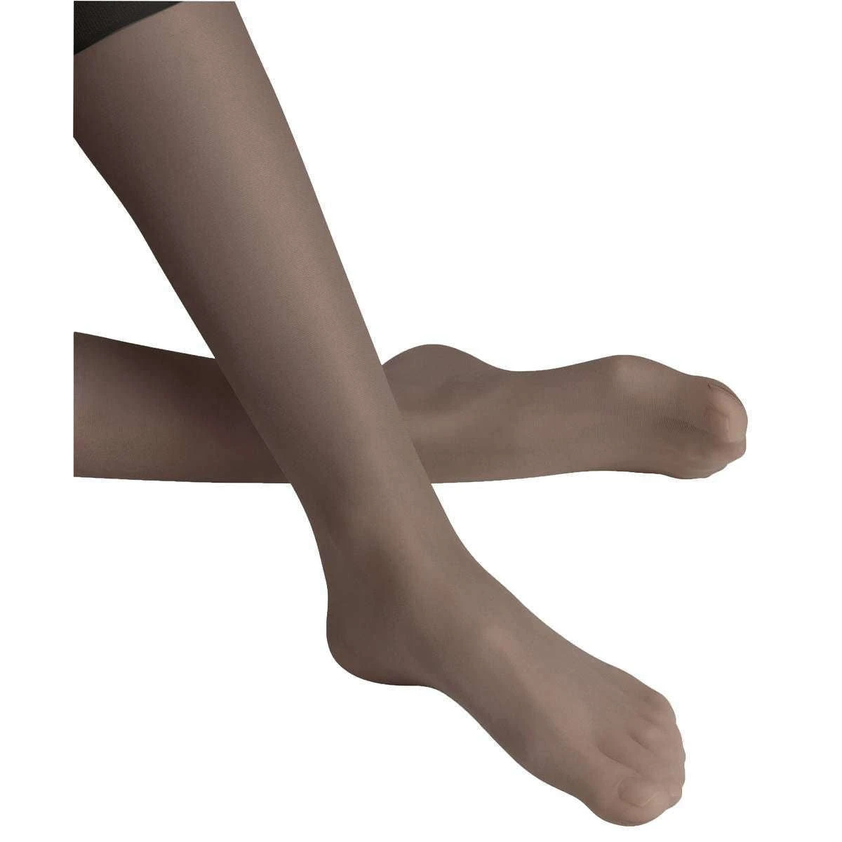 Falke Pure Matt 20 Denier Knee High Stockings - Anthracite Grey - Image 4