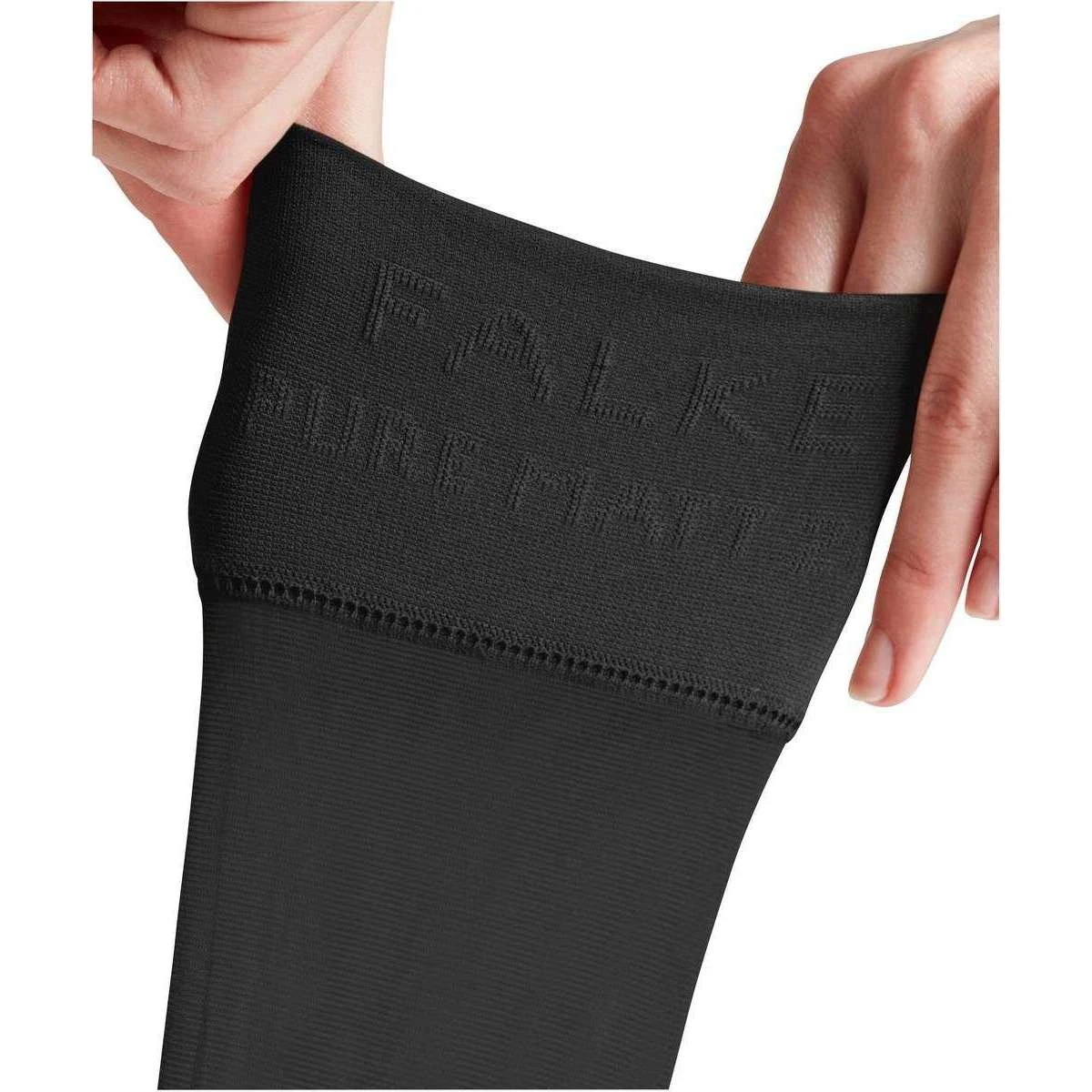 Falke Pure Matt 20 Denier Knee High Stockings - Anthracite Grey - Image 6