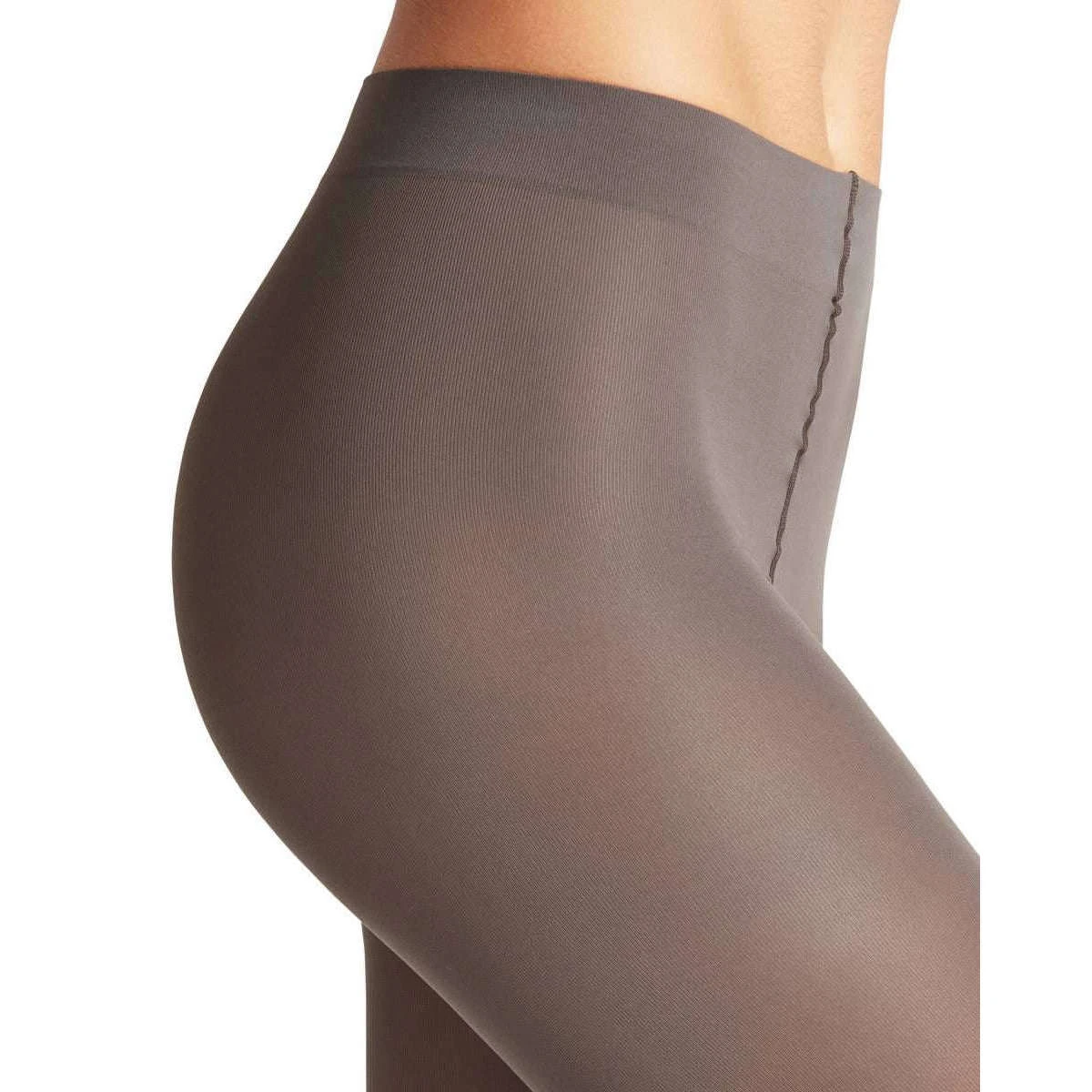 Falke Pure Matt 50 Denier Leggings - Platinum Grey - Image 4
