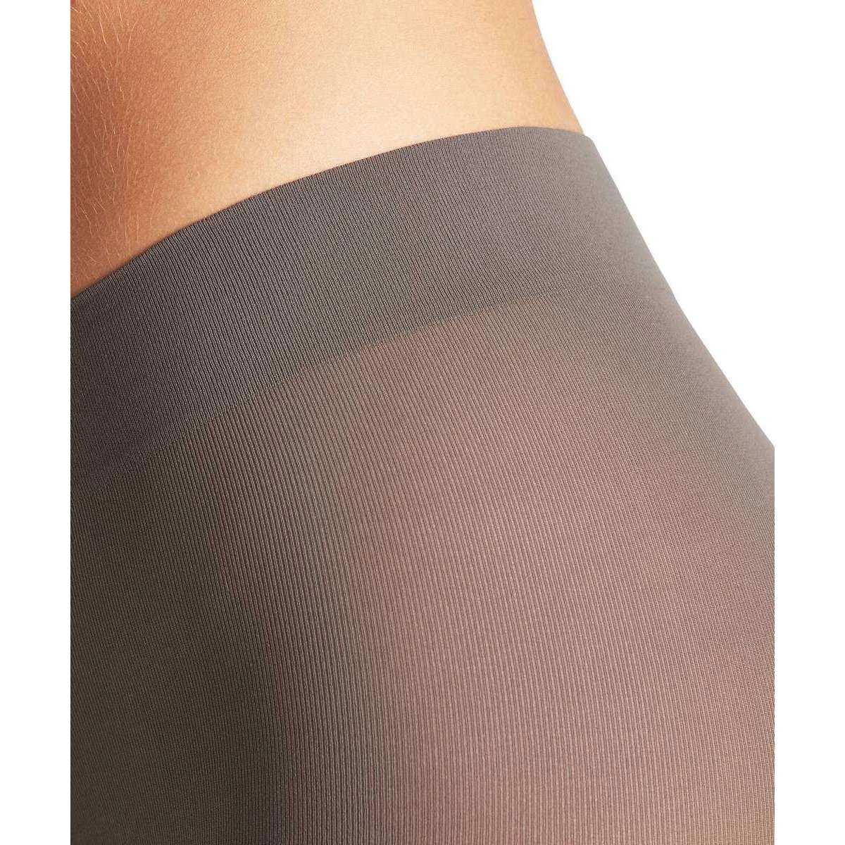 Falke Pure Matt 50 Denier Leggings - Platinum Grey - Image 5