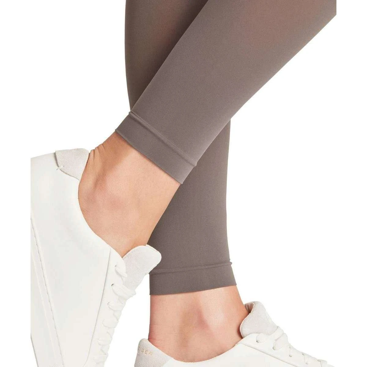Falke Pure Matt 50 Denier Leggings - Platinum Grey - Image 6