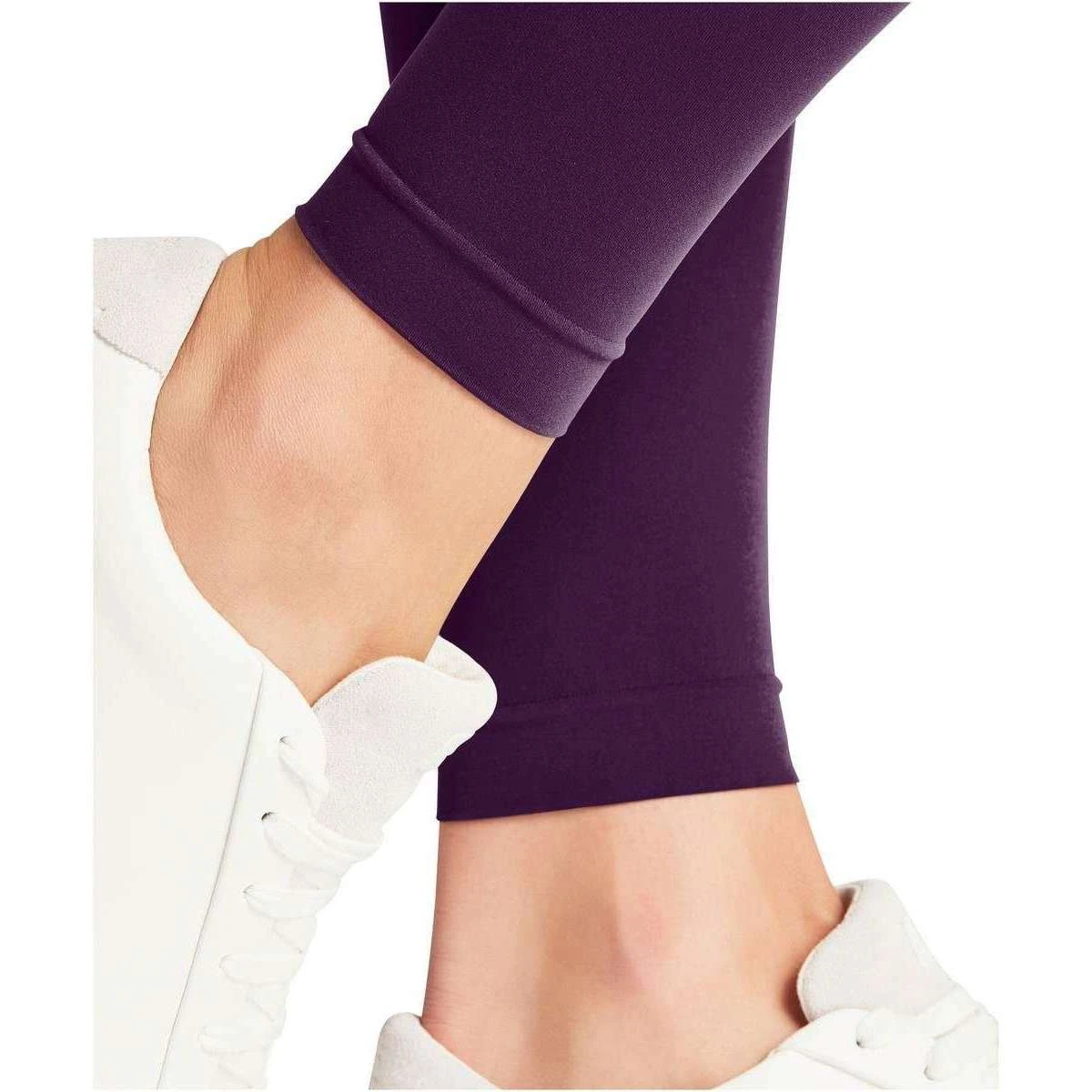 Falke Pure Matt 50 Denier Leggings - Royal Plum Purple - Image 6