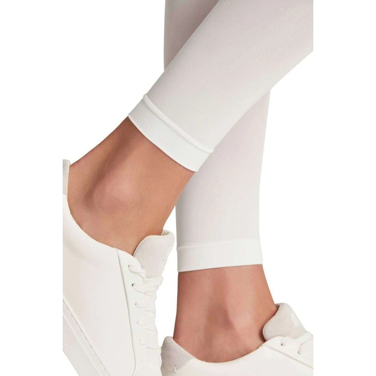 Falke Pure Matt 50 Denier Leggings - White - Image 6