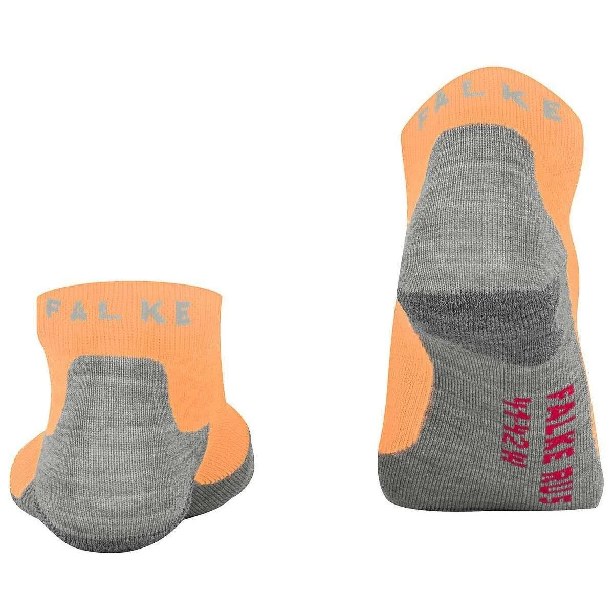 Falke RU5 Race Short Socks - Cantaloupe Orange - Image 3