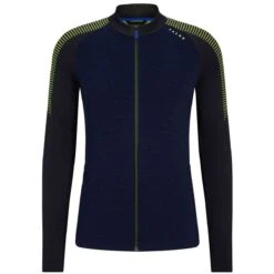 Falke Running Jacket - Dark Night Blue/Green
