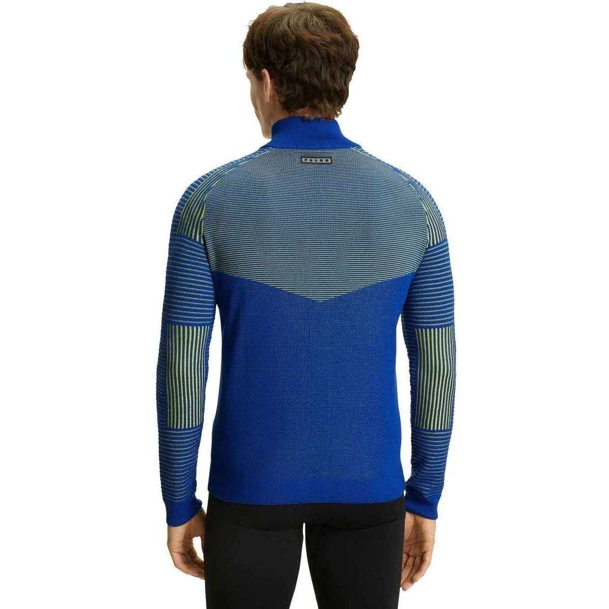 Falke Running Zip Jacket - Yve Blue/Green - Image 3