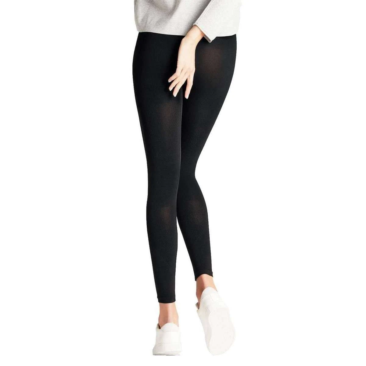 Falke Seamless Shaping Leggings - Black - Image 2