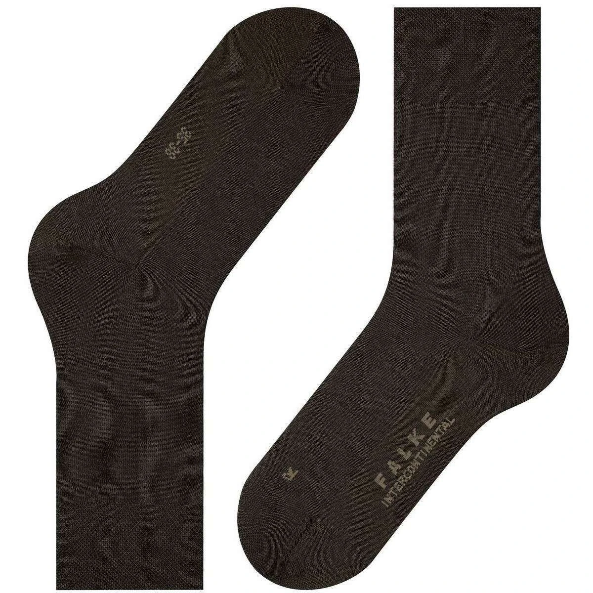 Falke Sensitive Intercontinental Socks - Dark Brown - Image 2