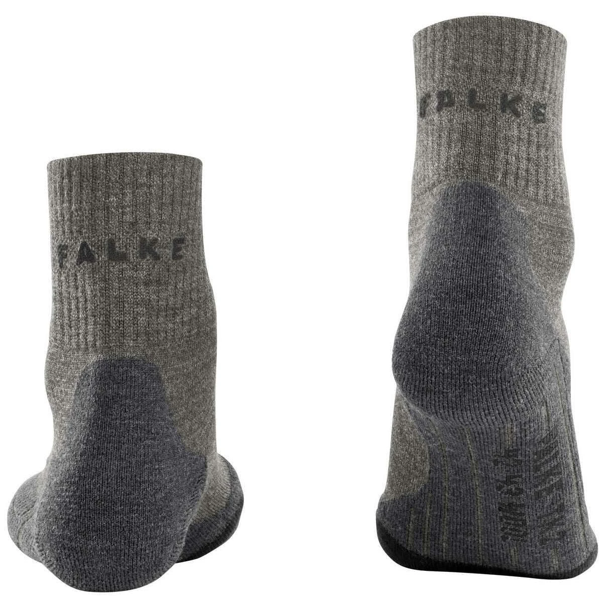 Falke TK2 Explore Wool Short Socks - Kitt Mouline Brown - Image 3