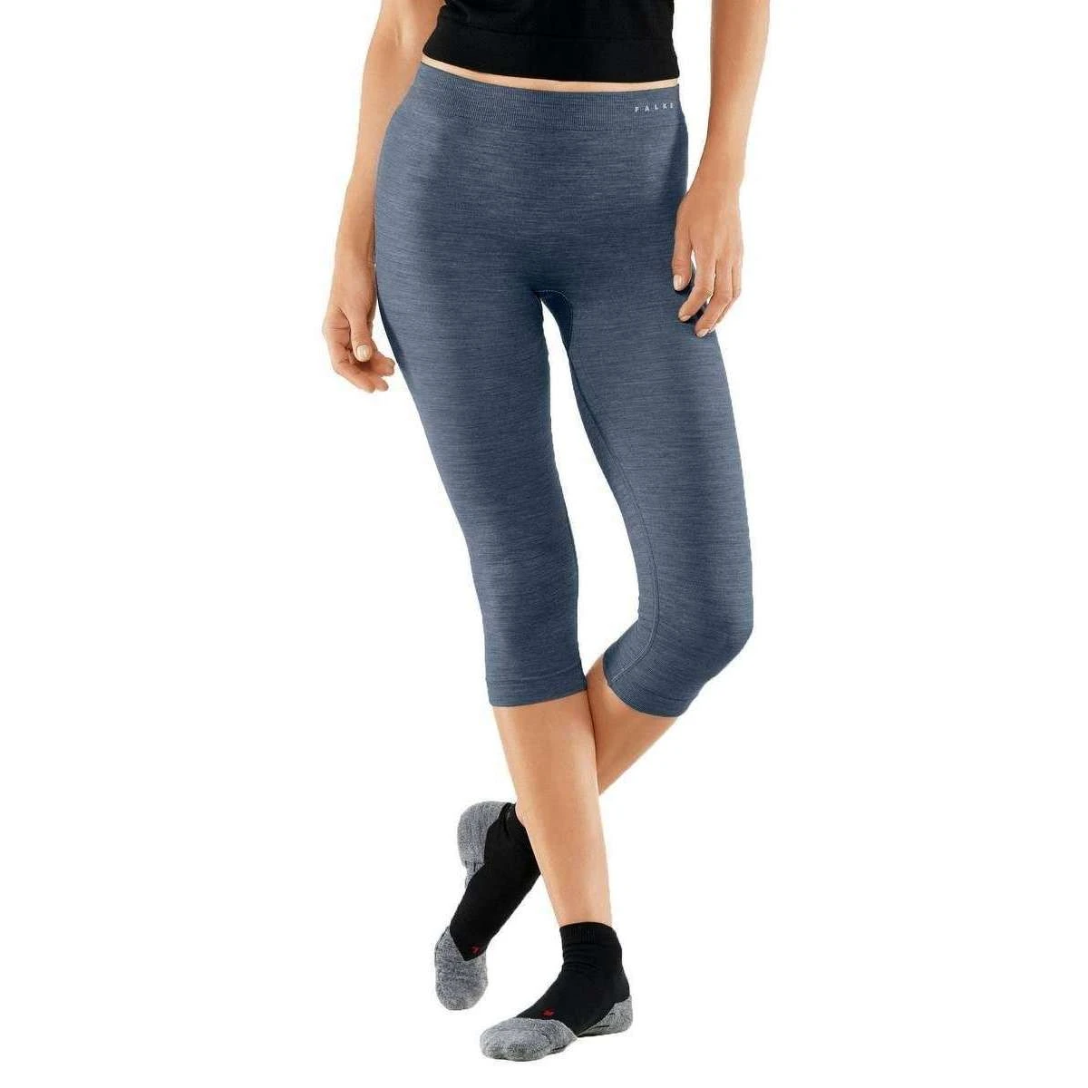 Falke Wool Tech Light 3/4 Tights - Capitain Blue