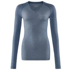 Falke Wool Tech Light Long Sleeved T-Shirt - Capitain Blue
