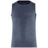 Falke Wool-Tech Light Regular Fit Singlet Shirt - Captain Blue