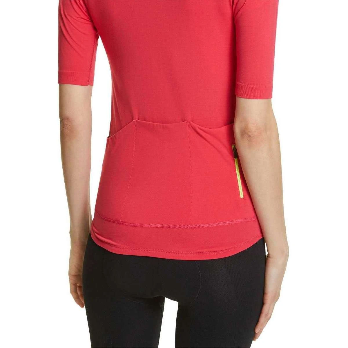 Falke Zipped Biking Shirt - Rose Pink - Image 5