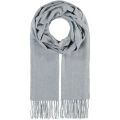Fraas Plain Scarf - Zen Blue