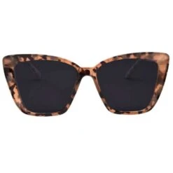 I-SEA Aloha Fox Sunglasses - Blonde Tort/Smoke