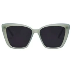 I-SEA Aloha Fox Sunglasses - Sage/Smoke