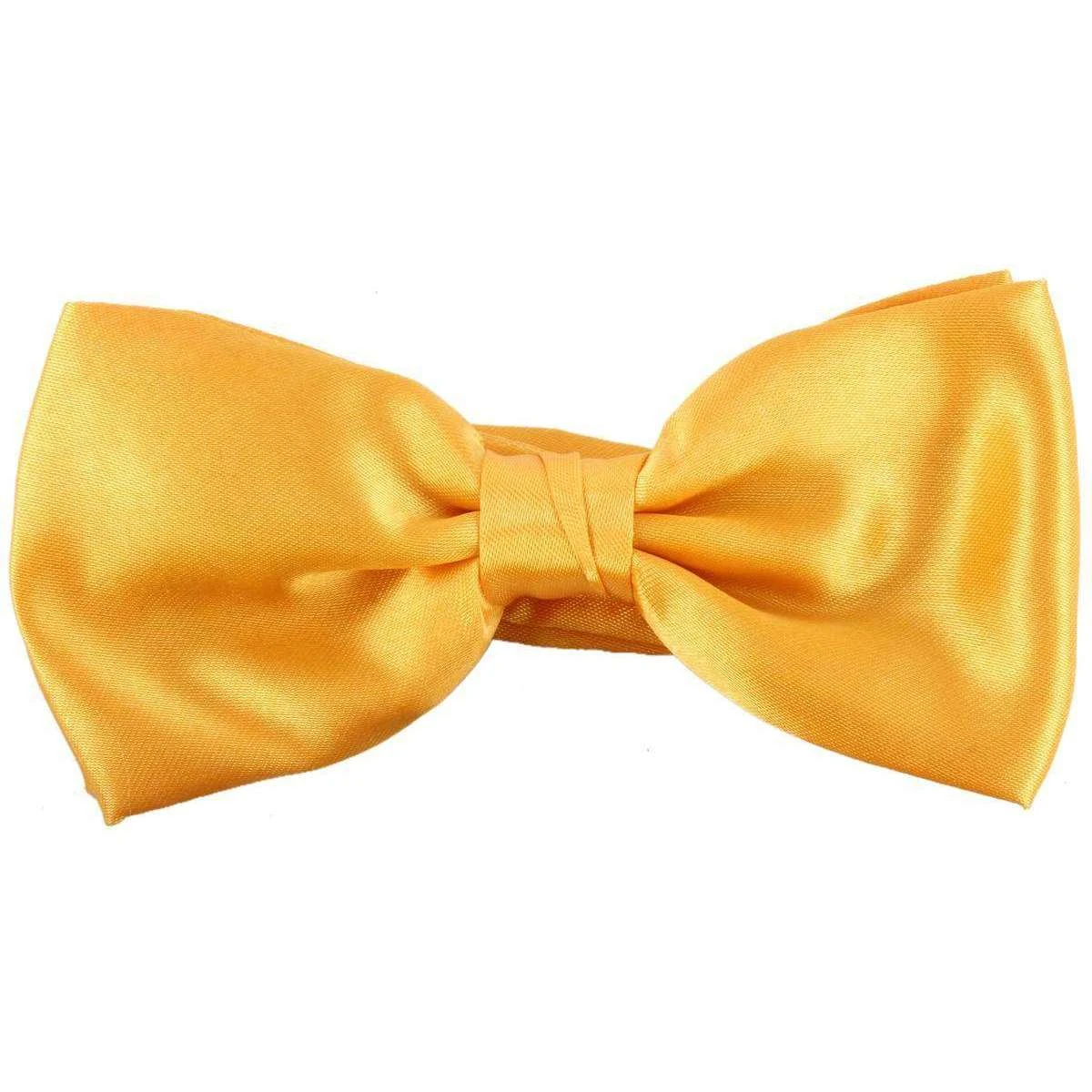 Knightsbridge Neckwear Bow Tie And Cummerbund Set - Yellow - Image 2