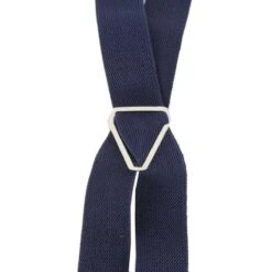 Knightsbridge Neckwear Clip On Braces - Navy
