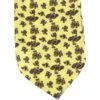 Knightsbridge Neckwear Paisley Silk Cravat - Yellow