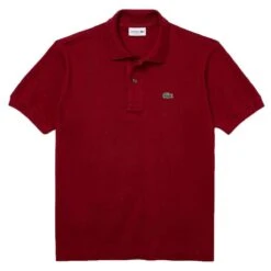 Lacoste Classic Pique Polo Shirt - Bordeaux Burgundy