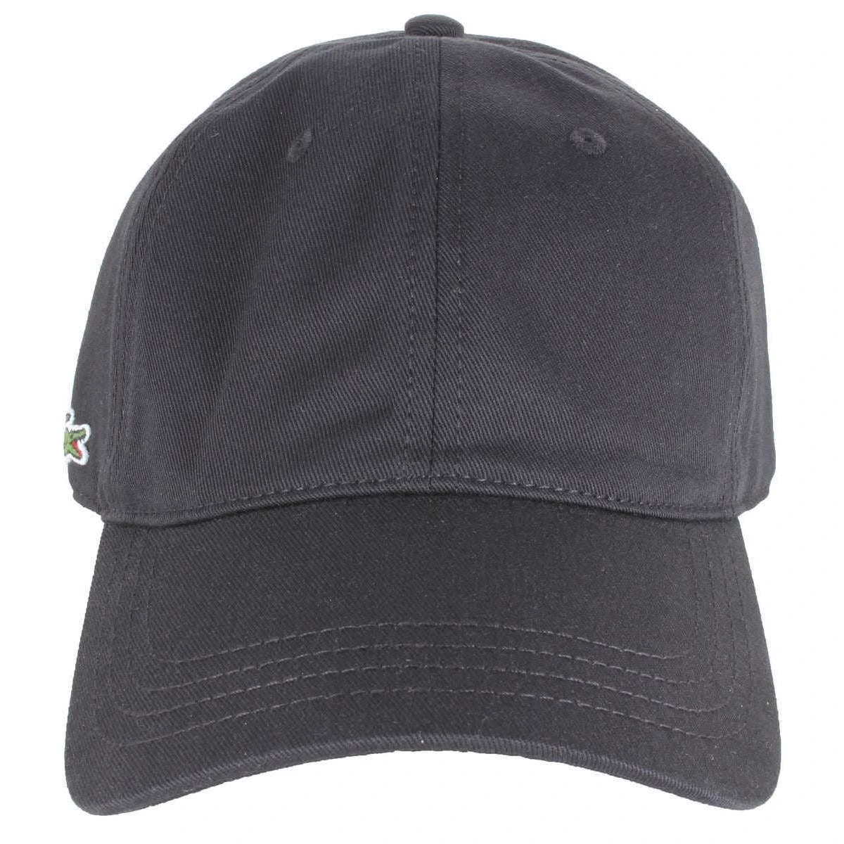 Lacoste Organic Cotton Cap - Black - Image 2