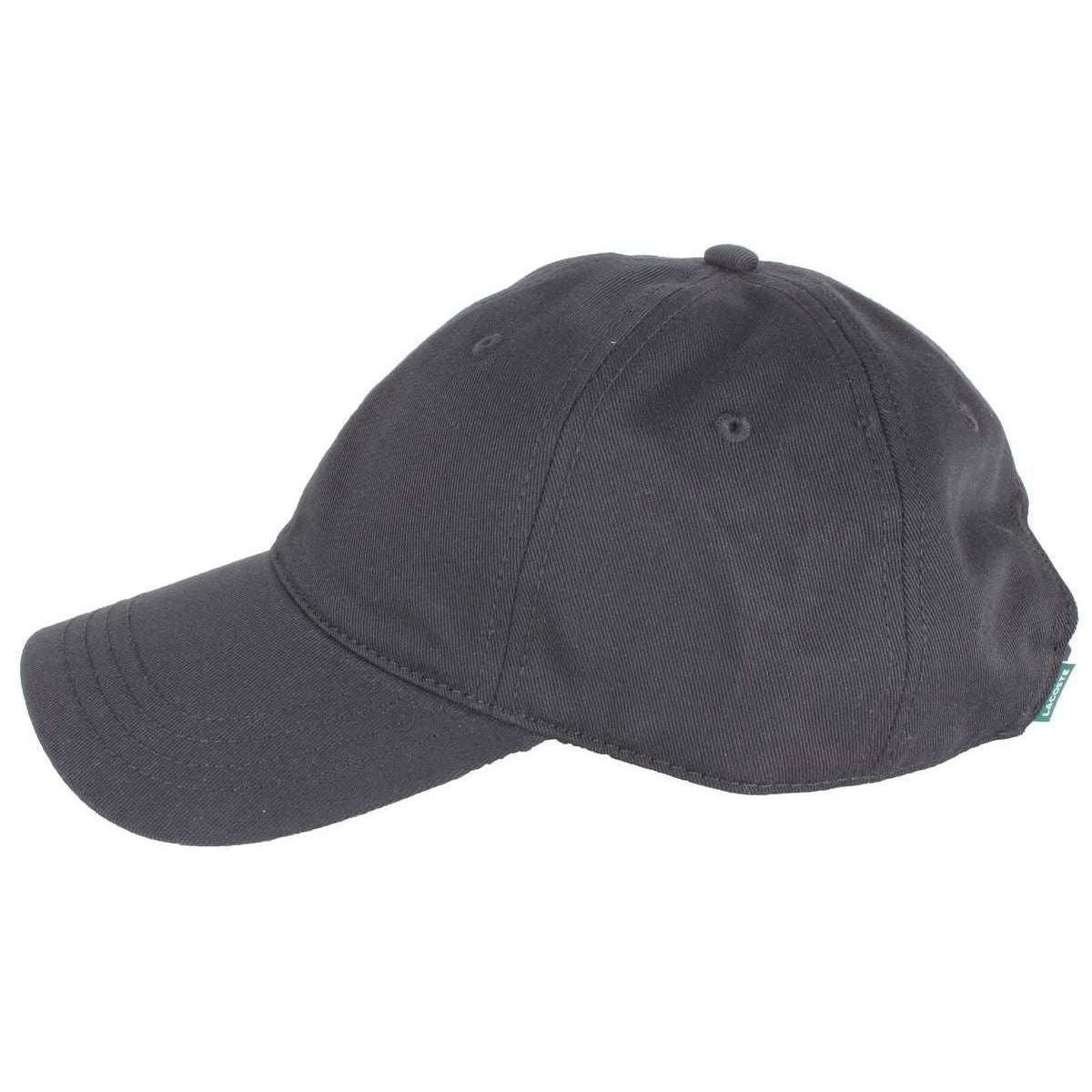 Lacoste Organic Cotton Cap - Black - Image 3