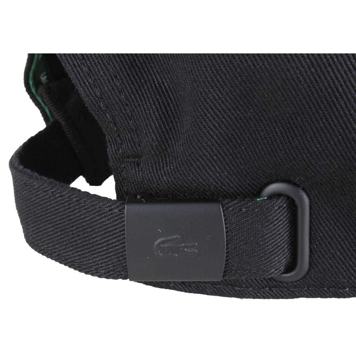 Lacoste Organic Cotton Cap - Black - Image 5